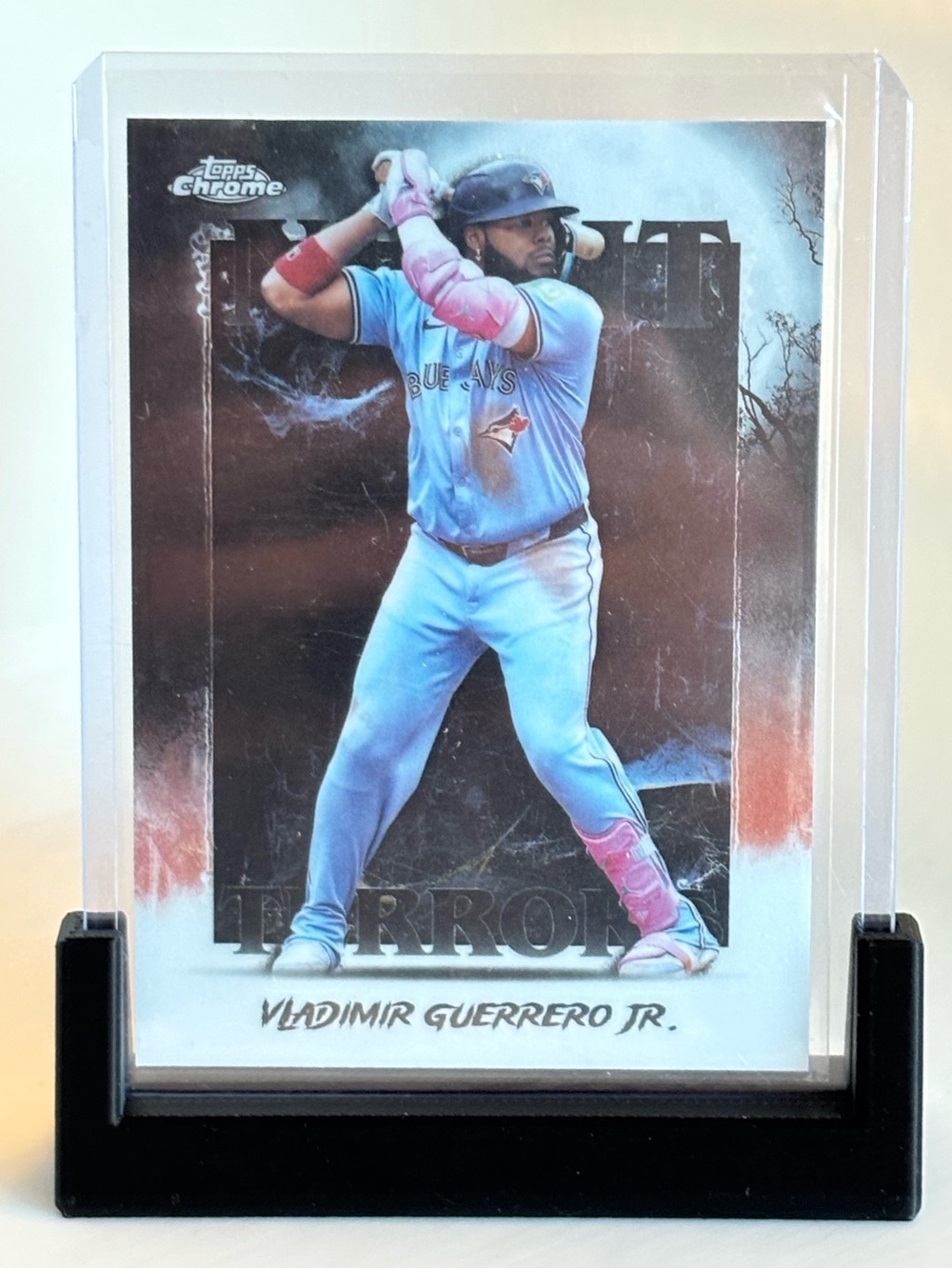Vladimir Guerrero Jr. 2025 Topps Chrome Night Terrors #NT-17 Blue Jays